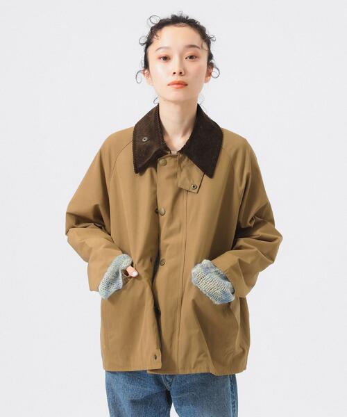 빔즈 보이 X 바버 여성 재킷 Thornbury Jacket 25AW 13-18-0690-232