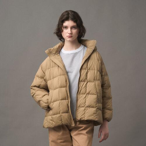 단톤 여성 나일론 태피터 스퀘어 퀼팅 다운 재킷 패딩 점퍼 25AW DT-A0567 NRP
