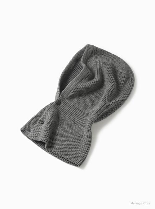 바토너 솔리드 울 바라클라바 니트 비니 모자 방한모 25AW BN-25FI-005