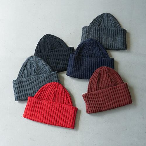 바토너 니트 캡 비니 SOLID WOOL SHORT CAP 25AW BN-25FI-001
