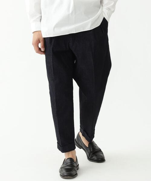 빔즈 플러스 2 플리츠 데님 팬츠 청바지 38-23-0104-578