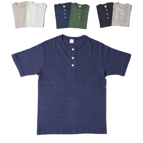 웨어하우스 4601 반팔 티 셔츠 헨리넥 무지 25SS