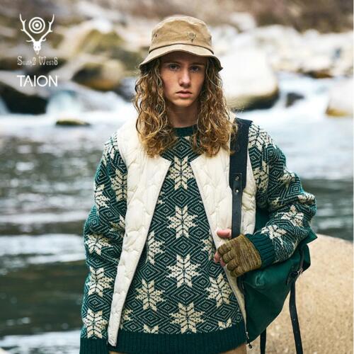 타이온 X 남이서팔 지퍼 이너 다운 패딩 조끼 RW697 25AW