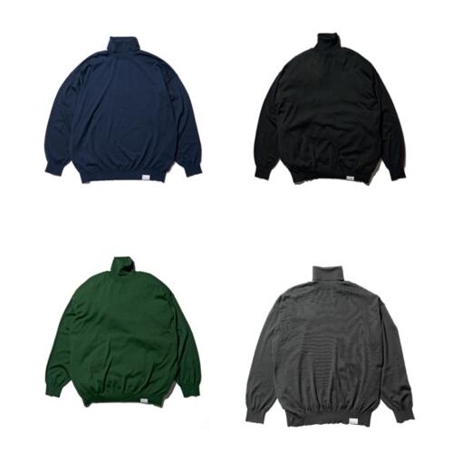 프레쉬서비스 하이넥 니트 24AW TECH HIGH GAUGE HIGH NECK KNIT