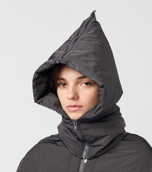 노스페이스 퍼플라벨 패딩 캡 모자 넥워머 Field Snood N25FK090