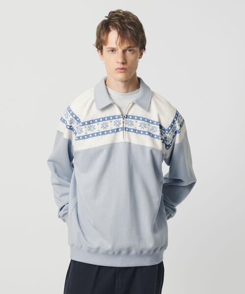 캘리포니아 제너럴스토어 스노우 하프지퍼 스웨트 티 맨투맨 25AW 80121000003