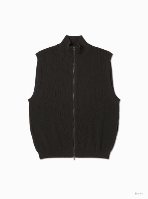 바토너 니트 조끼 SUPER HIGH TWIST WOOL DRIVERS VEST 25AW
