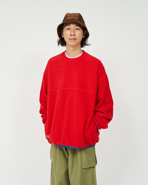 프레쉬서비스 풀오버 긴팔 티 MICRO FLEECE CREW NECK PULLOVER 25AW
