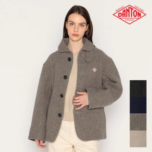 단톤 여성 울 파일 라운드 칼라 재킷 DT-A0010 WOP