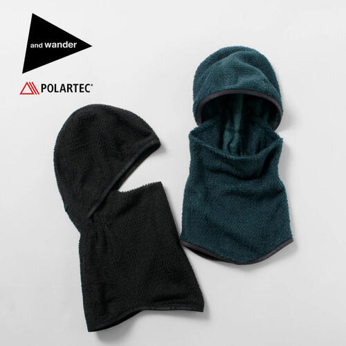앤드원더 바라클라바 방한 모자 alpha direct balaclava 25AW