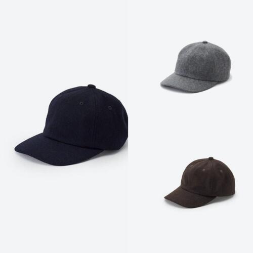 키지마타카유키 울 캡 모자 MELTON 6PANEL CAP MEYYYY220B 25AW