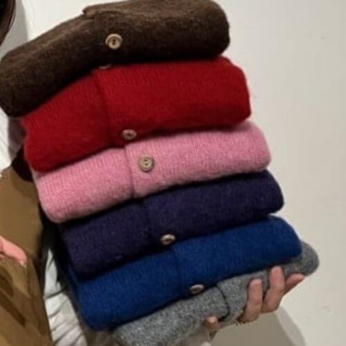 빔즈 보이 X Nor Easterly 여성 니트 가디건 13-15-0160-585 25AW