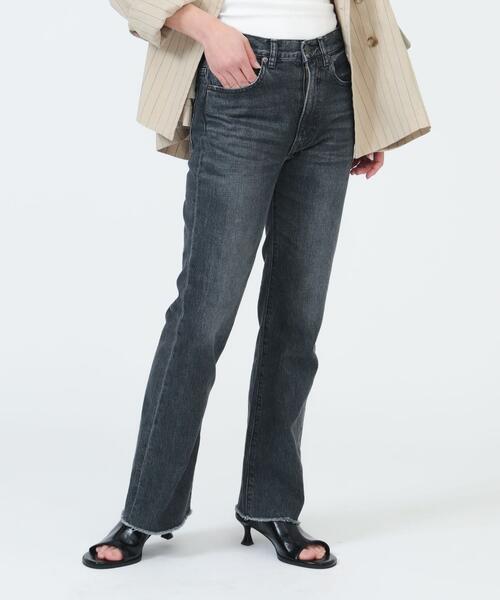 빔즈 재팬 여성 플레어 데님 팬츠 청바지 13-21-0139-791 25AW