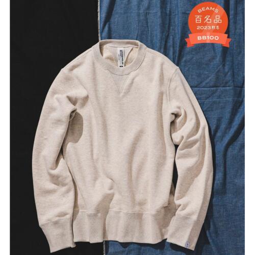 루프휠러 X 빔즈플러스 스웨트 티 셔츠 38-13-0061-593 일본 빈티지