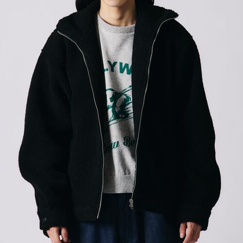 반스아웃피터스 집업 보아 재킷 플리스 점퍼 25AW BR-25450