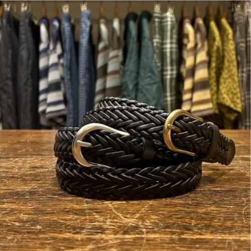 빔즈 플러스 가죽 메쉬 벨트 허리띠 25AW 38-52-0003-905