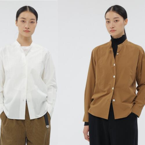 마가렛호웰 여성 셔츠 COTTON WOOL POPLIN SHIRT 25AW