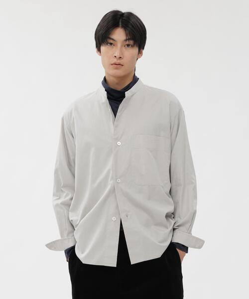 마가렛호웰 남성 셔츠 BRUSHED COTTON TWILL SHIRT 25AW