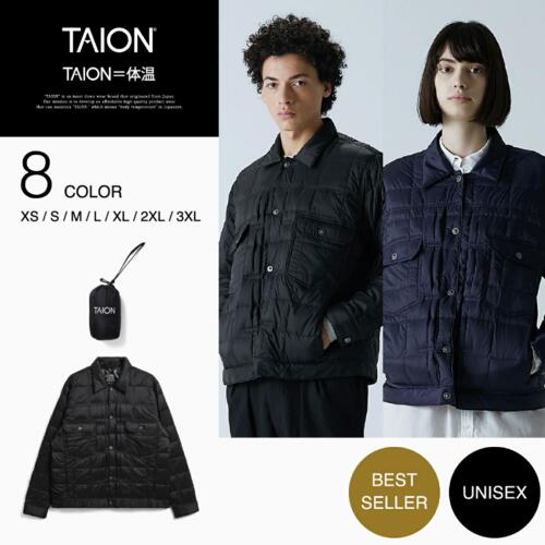 타이온 베이직 G-Jean 다운 재킷 패딩 점퍼 TAION-109GJ