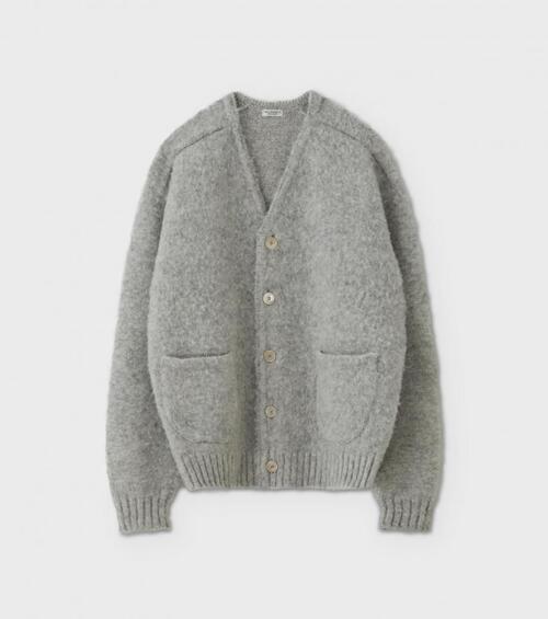 피그벨 울 가디건 Shaggydog Cardy 25AW