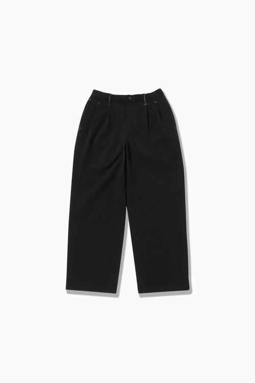 앤드원더 바지 plain wide stretch pants 25AW