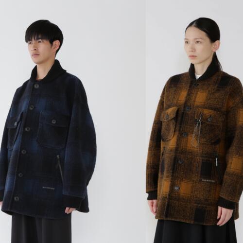 앤드원더 재킷 wool shaggy jacket long 25AW