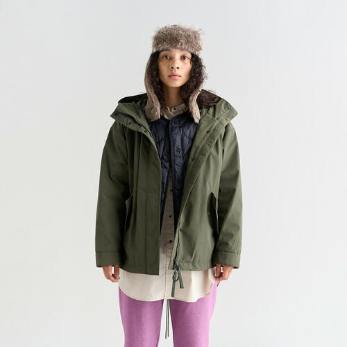 난가 여성 패딩 점퍼 HINOC DOWN 3 IN 1 JACKET W 25AW