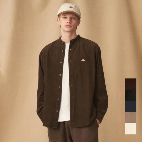 단톤 남성 코듀로이 밴드 칼라 셔츠 25AW DT-B0291 MCD