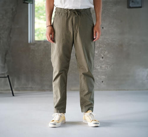 오어슬로우 뉴요커 이지 팬츠 바지 03-1002-76 아미그린