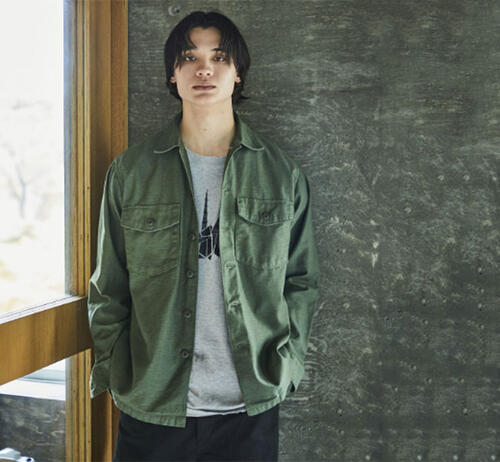 오어슬로우 US ARMY FATIGUE SHIRT 03-8045-16 빈티지 셔츠