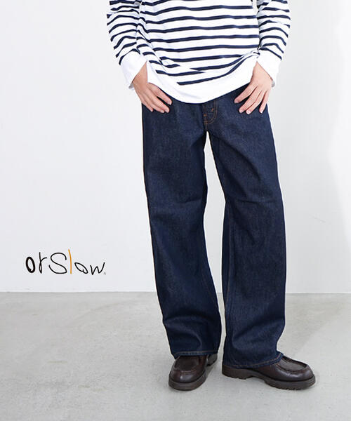 오어슬로우 청바지 SUPER DADS DENIM PANTS 01-1100W-81