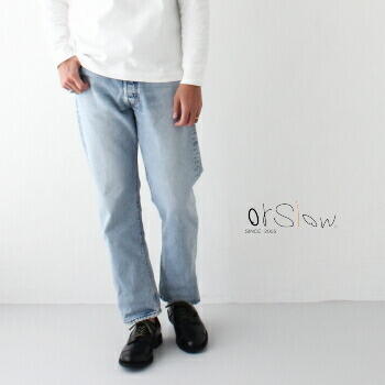 오어슬로우 데님 팬츠 청바지 90S STANDARD DENIM 105 01-1050W-99