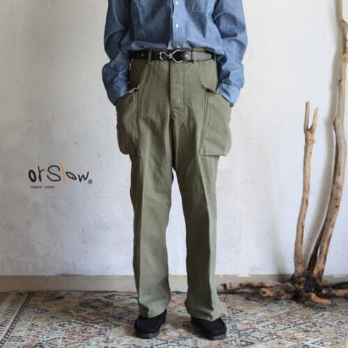 오어슬로우 ORSLOW U.S ARMY 2 포켓 카고 팬츠 바지 M-43 03-5250-76 밀리터리