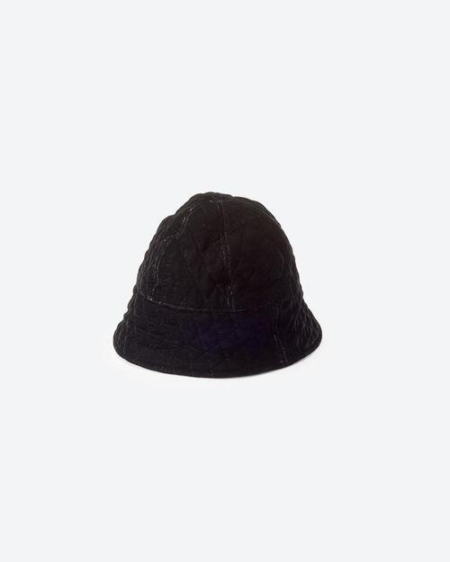 키지마타카유키 VELVET QUILTED SAILOR HAT 패딩 버킷햇 25AW EXYY252004