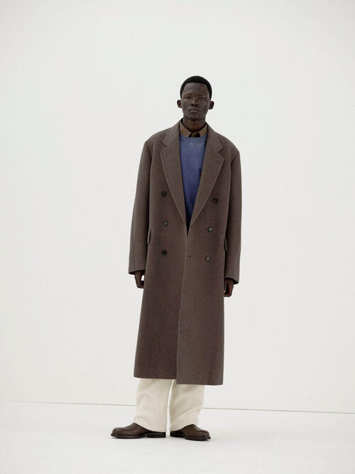 오라리 남성 코트 SUPER FINE WOOL MOSSER CHESTERFIELD COAT 25AW