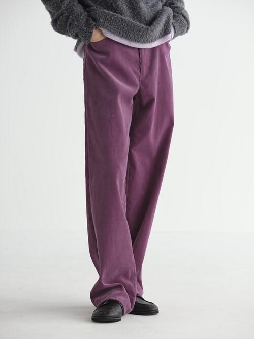 오라리 남성 바지 FINX CORDUROY PANTS 24AW