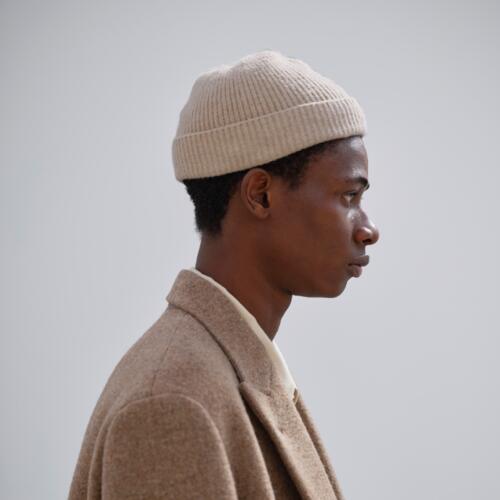 오라리 WOOL SOFT CORD KNIT CAP 24AW 겨울용 니트 모자