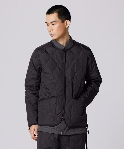 타이온 밀리터리 크루넥 W 지퍼 다운 재킷 경량 패딩 점퍼 TAION-104ZML-1