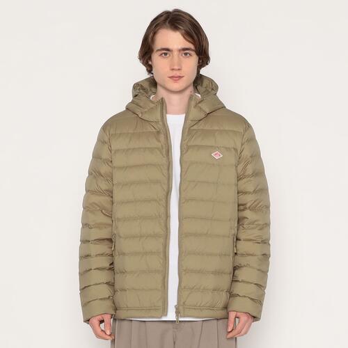 단톤 남성 나일론 태피터 미들 다운 후드 재킷 패딩 점퍼 25AW DT-A0564 NRP