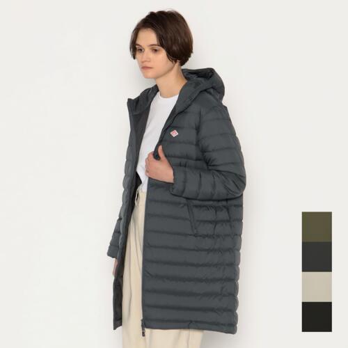 단톤 여성 나일론 태피터 미들 다운 후드 코트 롱 패딩 25AW DT-A0566 NRP