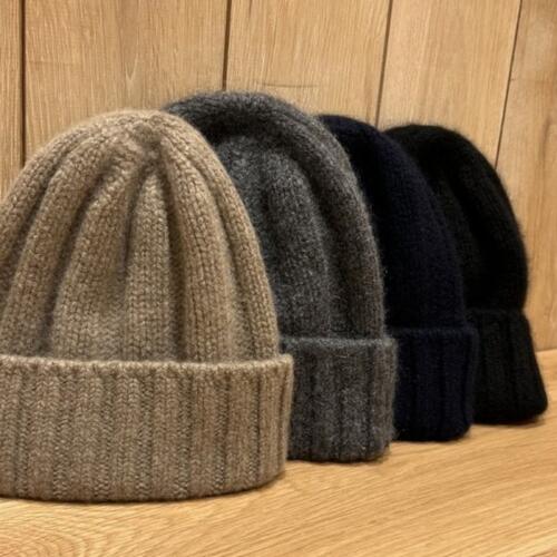 빔즈 플러스 캐시미어 리브 워치 캡 니트 비니 25AW 38-41-0030-734