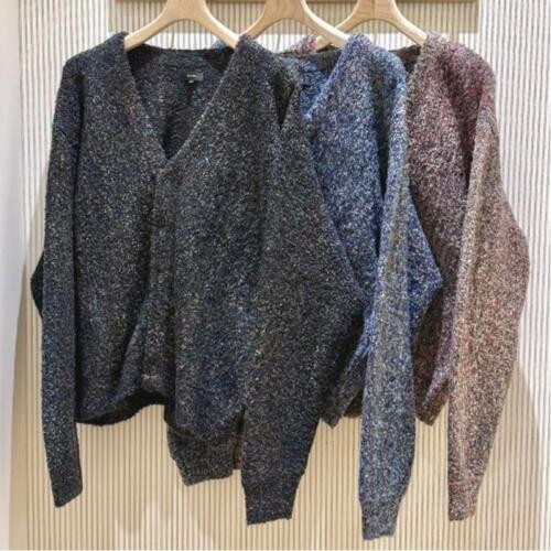 빔즈 5 게이지 부클레 스트라이프 가디건 와이드 11-15-1854-147