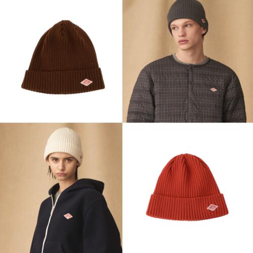 단톤 울 리브 니트 캡 비니 모자 25AW DT-H0234 BLG