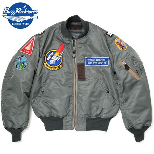 버즈릭슨 MA-1 플라이트 재킷 항공 점퍼 알버트터너 퍼스트모델 패치 BR15747