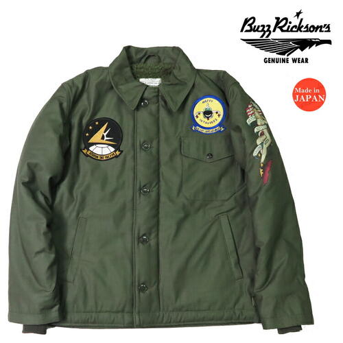 버즈릭슨 A-2 데크 재킷 BR15581 밀리터리 빈티지
