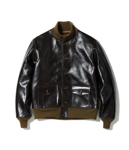 버즈릭슨 A-1 가죽 플라이트 재킷 A.C. ORDER No.31-800P BR80649