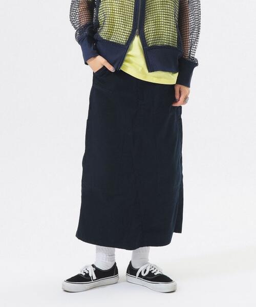 빔즈 보이 더블니 타이트 스커트 롱 치마 26SS 13-27-0177-791