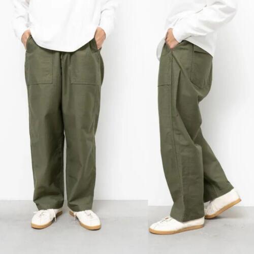 오디너리핏츠 바지 JAMES FATIGUE BACK SATIN 101J-02-KHK 25AW