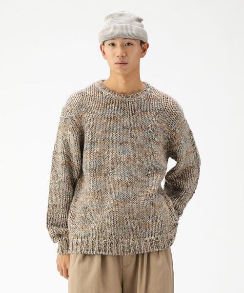 빔즈 1.5G 로우게이지 핸드 니트 울 25AW 11-15-1846-147