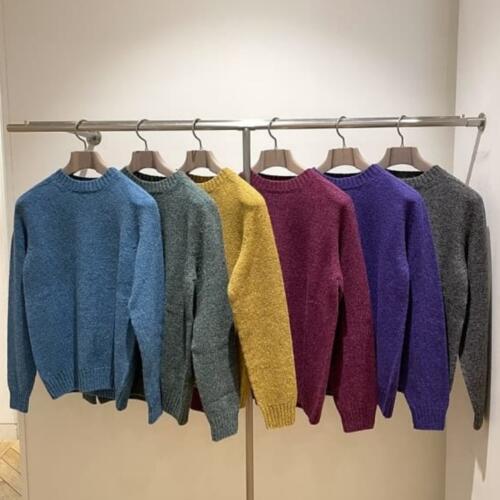 빔즈 F 셔틀랜드 니트 울 25AW 21-15-0124-369